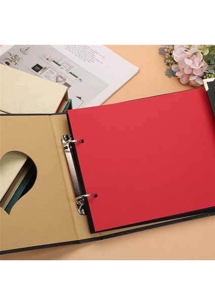 [gui Xulian] 2x Dıy Fotoğraf Albümü Severler Doğum Günü Hediyesi Düğün Fotoğrafları Bebek Fotoğraf Albümü Koleksiyon Defteri Kağıdı El Sanatları Albümleri Yapışkan (Yurt Dışından) indirimleri