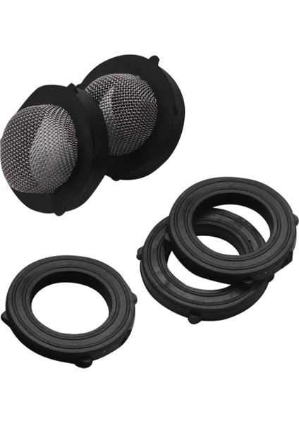 [gui Xulian] 2x Tortu Filtresi Eki Bahçe Hortumu Giriş Basınçlı Yıkama Makinesi + Ekstra 100 Örgü Filtre, 6 O-Ring 4 Filtre Hortum Yıkama Makinesi (Yurt Dışından)