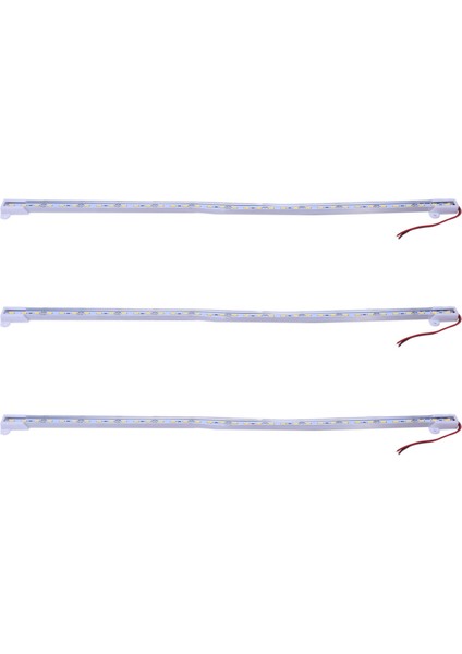 [gui Xulian] 3x 50CM 12V 36 LED 5630 Smd Sert Şerit Bar Işığı Alüminyum Sert Sıcak Beyaz (Yurt Dışından)
