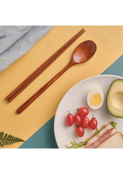 [gui Xulian]el Yapımı Hünnap Ağacı Ahşap Kore Yemek Takımı Kombinasyonları Gereç, 15 Kaşık ve Yemek Çubukları Seti (Yurt Dışından) fırsatları