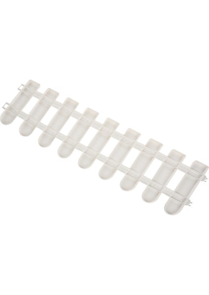 [gui Xulian] 5 Adet 50X13 cm Beyaz Plastik Ağaç Çit Avlu Kapalı Bahçe Çit Anaokulu Çiçek Bahçesi Sebze Beyaz Dekor (Yurt Dışından)