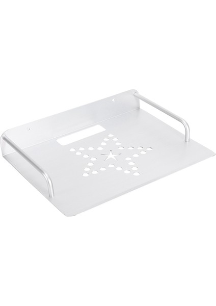 [gui Xulian] 3x Tv Kutusu Yönlendirici Set Üstü Kutular Mini Pc DVD Oynatıcı Tek Katmanlı Uzay Alüminyum Duvara Montaj Depolama Raf Aparatı (Yurt Dışından) modelleri