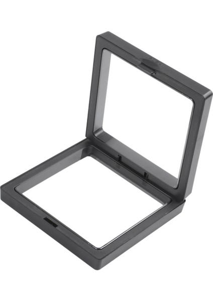 [gui Xulian] 5x Kare 3D Albümler Yüzen Çerçeve Tutucu Para Kutusu Takı Vitrin Gösterisi Kılıfı, 9X9CM (Tabanlı) (Yurt Dışından)