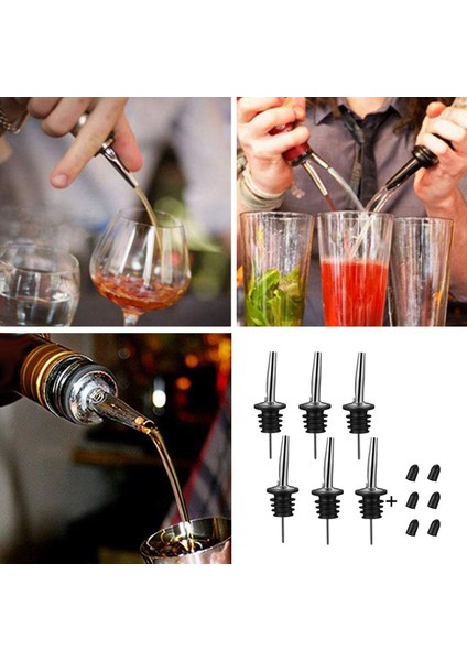 [gui Xulian] 30 Adet Paslanmaz Çelik Dökücüler, Likör Şişesi Dökücüler ve Sirke Konik Tıpa Borulu, Mühürlü Toz Kapaklı (Yurt Dışından) indirimleri