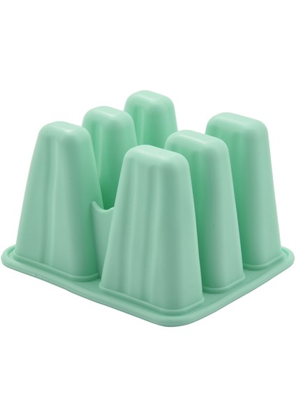 【gui Xulian】2x Popsicle 6 Parça Silikon Buzsuz Popsicle Kalıp Yeniden Kullanılabilir Kolay Bırakılan Buz Yapıcı (Yurt Dışından)