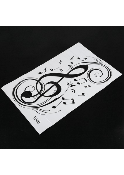 [gui Xulian] 2x Beat Note Müzik Duvar Sanatı Çıkartmaları, Vinil Duvar Çıkartmaları Müzik Dekoru, Grafik Sanat Müzikal Ev Dekorasyonu (Siyah) 77X45 cm (Yurt Dışından) fiyatları