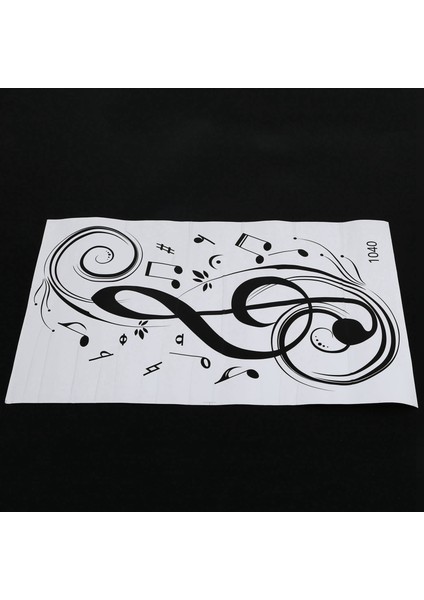 [gui Xulian] 2x Beat Note Müzik Duvar Sanatı Çıkartmaları, Vinil Duvar Çıkartmaları Müzik Dekoru, Grafik Sanat Müzikal Ev Dekorasyonu (Siyah) 77X45 cm (Yurt Dışından) fırsatları