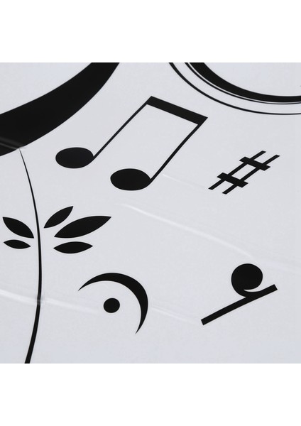 [gui Xulian] 2x Beat Note Müzik Duvar Sanatı Çıkartmaları, Vinil Duvar Çıkartmaları Müzik Dekoru, Grafik Sanat Müzikal Ev Dekorasyonu (Siyah) 77X45 cm (Yurt Dışından) indirimleri