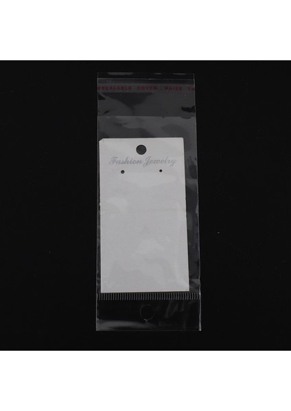 【gui Xulian】mücevher 300 x Beyaz Düz Küpe Sergileme Kartları ve Kendinden Yapışkanlı Çantalar (Yurt Dışından) fırsatları