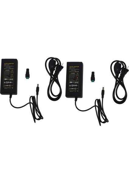 [gui Xulian] 2x 12V Güç Kaynağı Adaptörü 5A Trafo 110-220V ve Hediye (Yurt Dışından)