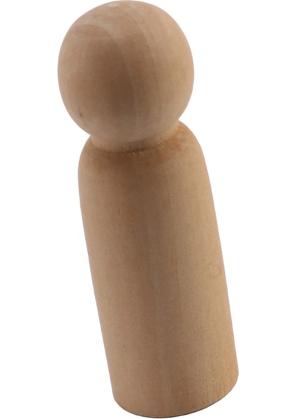 [gui Xulian] 30 Parça 65 mm Bitmemiş Ahşap Mandal Bebekler Ahşap Minik Bebek Organları Insan Süslemeleri, Ahşap Rengi (Yurt Dışından) modelleri