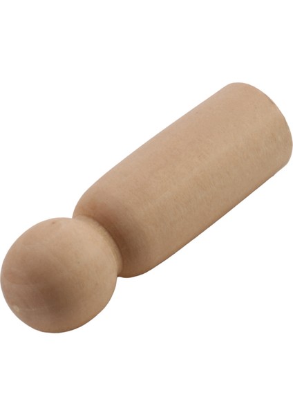 [gui Xulian] 30 Parça 65 mm Bitmemiş Ahşap Mandal Bebekler Ahşap Minik Bebek Organları Insan Süslemeleri, Ahşap Rengi (Yurt Dışından) fırsatları