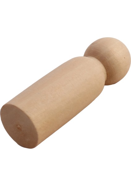 [gui Xulian] 30 Parça 65 mm Bitmemiş Ahşap Mandal Bebekler Ahşap Minik Bebek Organları Insan Süslemeleri, Ahşap Rengi (Yurt Dışından) indirimleri