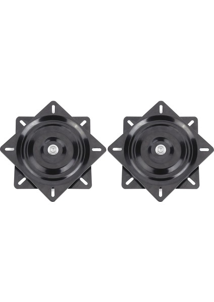 【gui Xulian】2x 6 Inç Tekne Koltuğu Döner Plaka Balıkçı Teknesi Deniz Koltuğu Dönüşü 360 Derece Dönüş Evrensel Set 15,4 x 15,4 x 2 cm (Yurt Dışından)