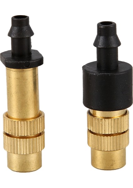 【gui Xulian】 150PCS Ayarlanabilir Püskürtücü Pirinç Misting Nozul Mini Damla Bahçe Sulama Sulama Spreyi Için Atomize Yağmurlama (Yurt Dışından)
