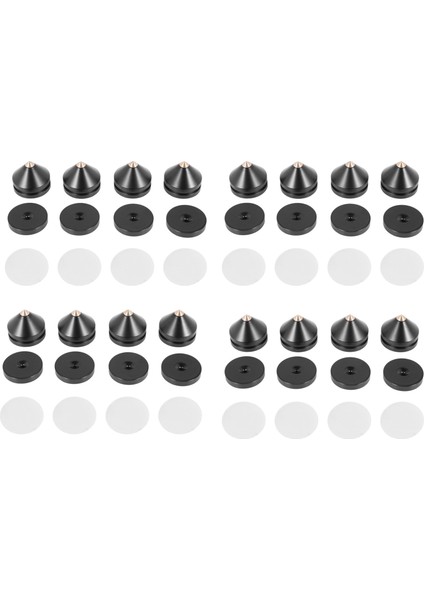 [gui Xulian] 4 Takım Hoparlör Hoparlör Sivri Standı Ayaklar Ses Hoparlör Tamir Parçaları Pikap Dıy Hoparlör Standı (Yurt Dışından)