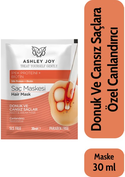 Saç Maskesi Canlandırıcı 30 ml