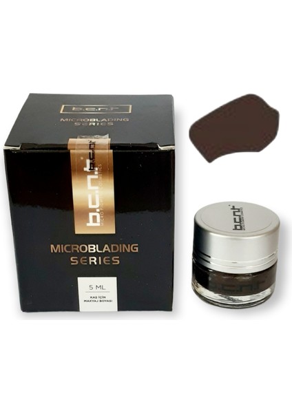 Bcnt Kalıcı Makyaj Microblading Boyası 5 ml Dark Brown