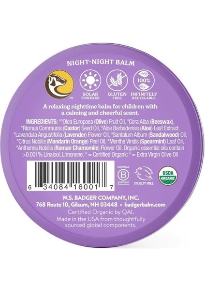 Gece Kremi (Night-Night Balm)