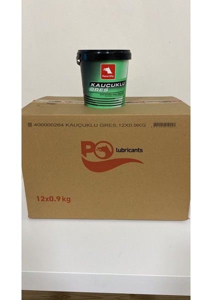 Kauçuklu Gres 0,9 kg x 12 Adet (Koli)