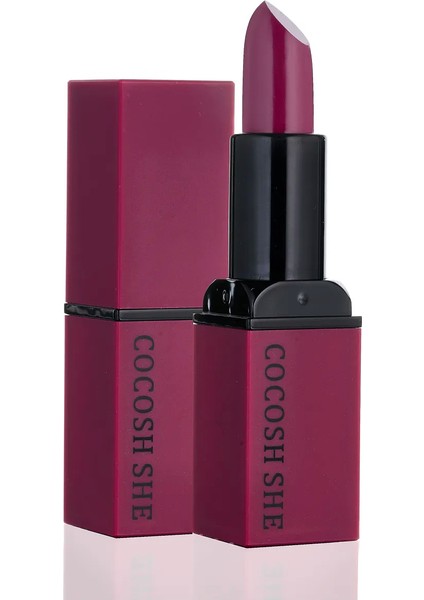 Color Creamy Lipstick Ruj 02 Boysenberry, Nemlendirici Etki, Kremsi Formül, Yumuşak Bitişli