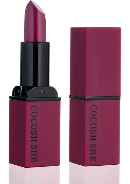 Color Creamy Lipstick Ruj 02 Boysenberry, Nemlendirici Etki, Kremsi Formül, Yumuşak Bitişli