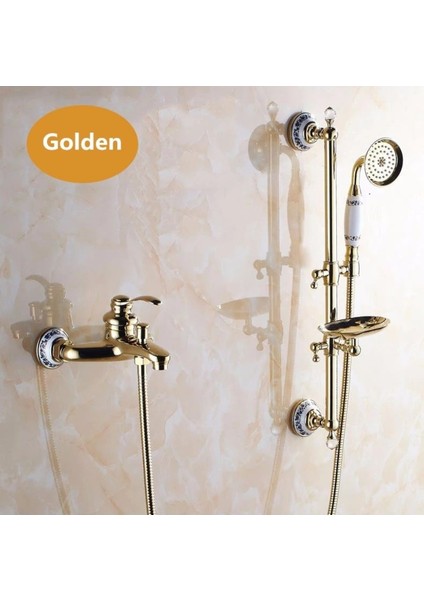 Banyo Altın Dore Duş Seti Özel Taşlı Yeni Model..!!! Adınıza Faturalı 5yıl Güvenceli Ürün fiyatları