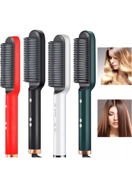 Saç Düzleştirici Fırça Seramik Elektrikli Sakal Fırçası modelleri