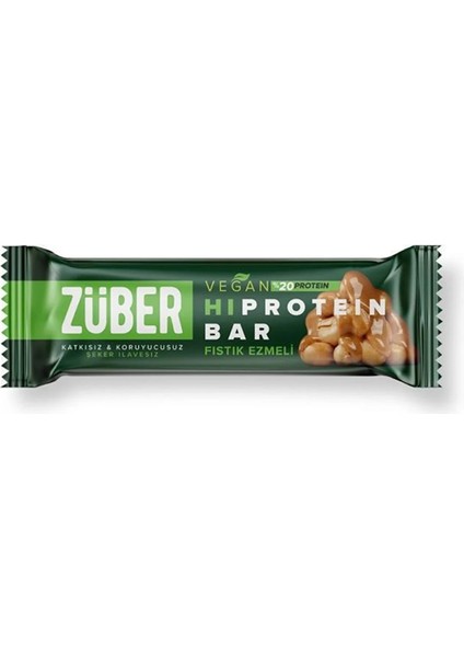 Vegan Hi-Protein Bar Fıstık Ezmeli 12 x 45 gr modelleri