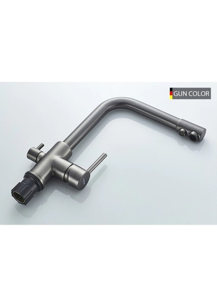 Mutfak Evye Bataryası Dual Flow Arıtma Çıkışlı Antrasit Gri 5 Yıl Garantili fırsatları