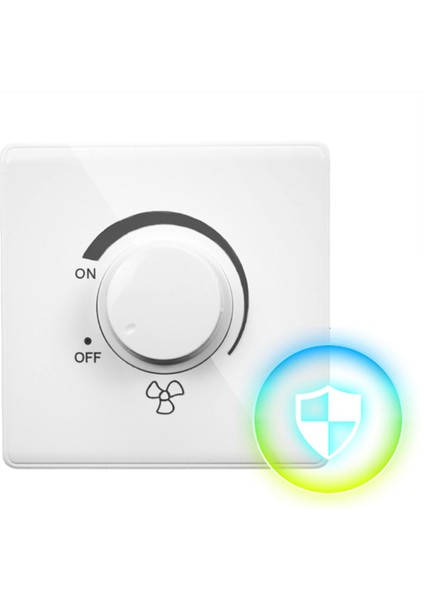 [gui Xulian] 2x 86 Tip Tavan Vantilatörü Ayarı Kademesiz Hız Kontrol Cihazı Duvar Anahtarı 220 V 10A (Yurt Dışından) indirimleri
