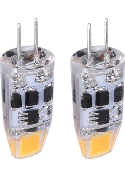 [gui Xulian] G4 Ampul 2W G4 LED Ampul, 20W G4 Halojen Ampul Yedek Parçasına Eşdeğerdir, G4 Tabanı AC/DC12V-24V, Sıcak Beyaz 20 Adet (Yurt Dışından)