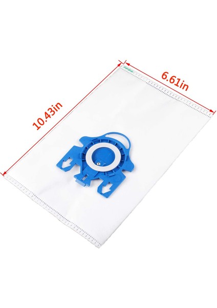 【gui Xulian】s2, S5, S8, Classic C1, C2, C3 Serisi Kutu Elektrikli Süpürge Toz Torbası Filtreleri Için 2x Airclean Gn 3D Çanta (Yurt Dışından)