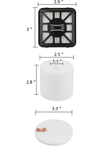 【gui Xulian】ıq Robot R101AE RV1001AE Iq R101 UR1005AE Vakum Için 2x Değiştirme, Parçaları Değiştirir (Yurt Dışından)