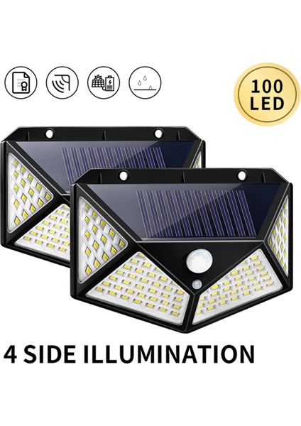 【gui Xulian】 8pack Solar LED Işık Dış Mekan Güneş Işığı Pır Hareket Sensörü Duvar Lambası Su Geçirmez Güneş Enerjili Bahçe Için Güneş Işığı (Yurt Dışından)