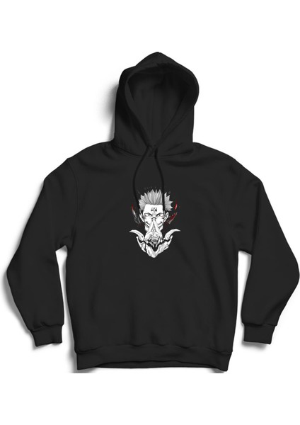 Sukuna, Jujutsu Kaisen, Manga, Anime Kapüşonlu Sweatshirt Hoodie