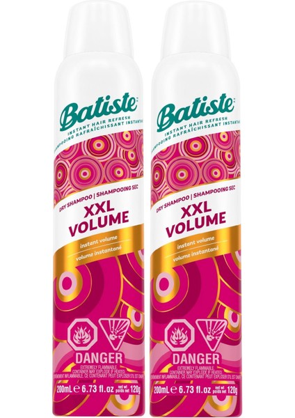 Batıste Kuru Şampuan Xxl Volume 200 Ml   X 2 Adet