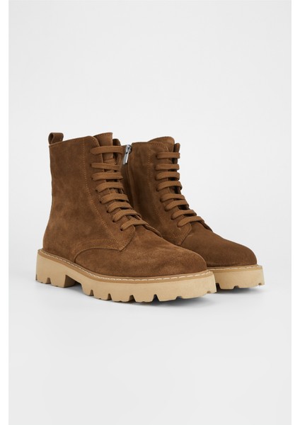 Kadın Taba Süet Hakiki Deri Casual Bot 902 2735 Bn Bot SK23/24 fiyatları