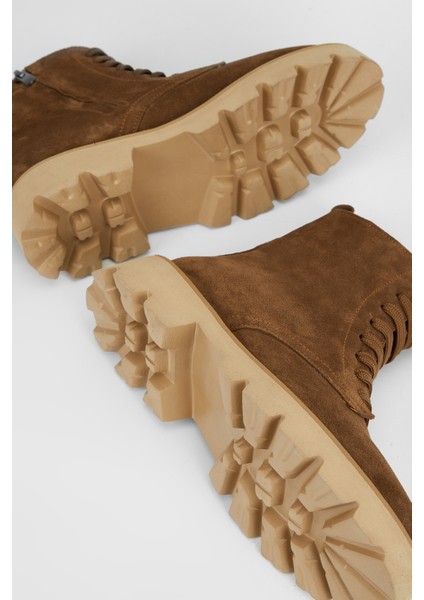 Kadın Taba Süet Hakiki Deri Casual Bot 902 2735 Bn Bot SK23/24 indirimleri