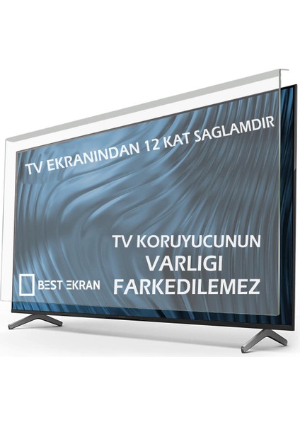 Tcl 58P733 Tv Ekran Koruyucu - Tcl 58" Inç 146 Ekran 4K Google Tv Koruyucu