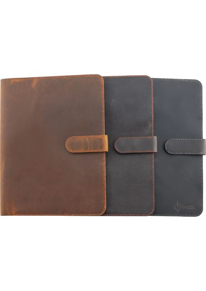 İsminize Özel Crazy Deri Macbook Organizer