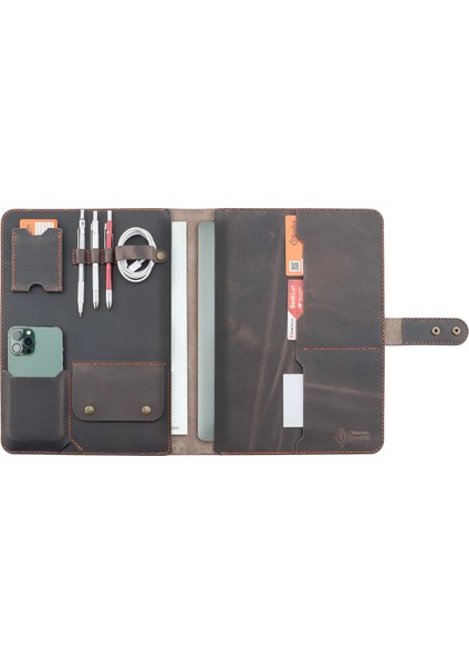 İsminize Özel Crazy Deri Macbook Organizer indirimleri