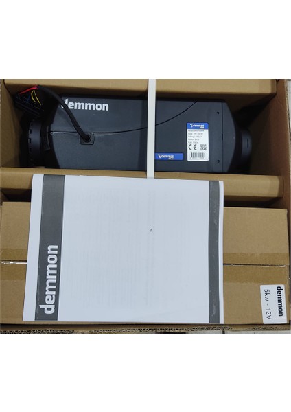 Eco 5kw Isıtıcı 12V Dijital Kontrol Paneli Uzaktan Kumandalı Kurmalı