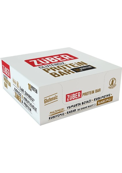 Bademli Protein Barı 35 gr x 12'li