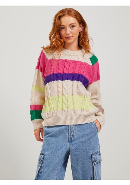 Bisiklet Yaka Kemik Kadın Kazak 12246501 fiyatları