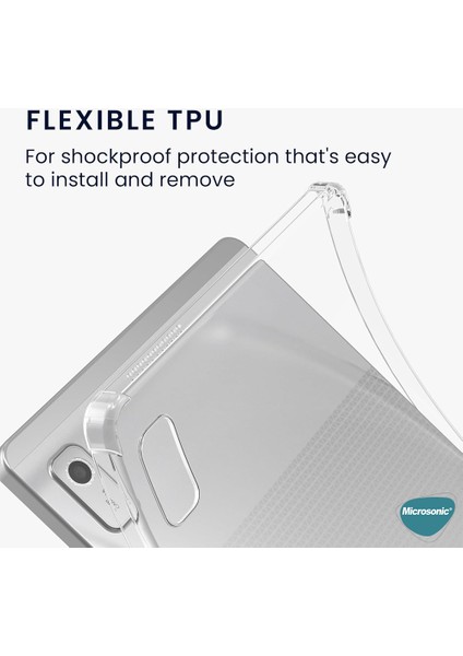 Lenovo Tab M9 Kılıf Shock Absorbing Şeffaf