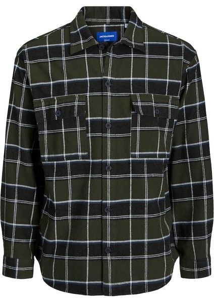 Rahat Kesim Uzun Kollu Haki Erkek Gömlek 12245681