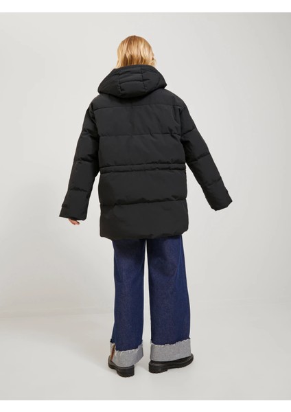 Jxshallow Kadın Siyah Mont 12236481-Black fırsatları