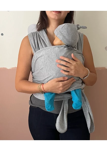 Baby D Birinci Sınıf Pamuk Esnek Wrap Sling