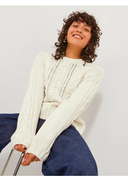 Bisiklet Yaka Kemik Kadın Kazak 12246498 fiyatları